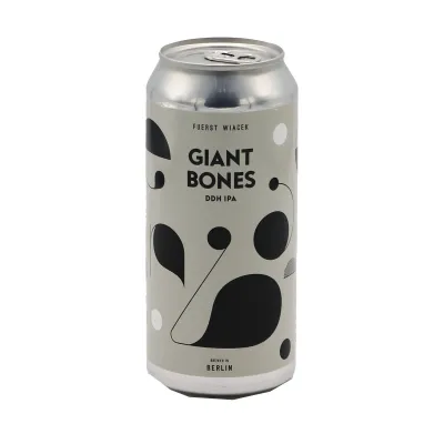 Fuerst Wiaceck (AL) //GIANT BONES // NEIPA DDH IPA Citra &amp; Eggers Nelson // 6.8% - Canette 44cl