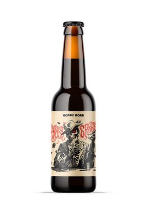 Hoppy Road (FR) - Ghost Cartel - Imp Stout au piment et aux épices (badiane, cannelle, gingembre..) - 12.5% - Bouteille 33cl