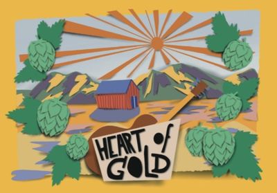 Hoppy Road (FR) - Heart of Gold - Harvest Pale Ale houblons frais Citra Chinook - 5.5% - Bouteille 33cl