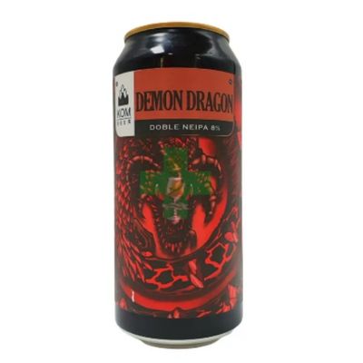 KOM (ESP) - Demon Dragon // Hazy DIPA Riwaka + Simcoe // 8%  - Canette 44cl