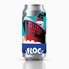 FLOC (UK) - RUSH - DDH IPA Nelson Sauvin, Mosaic and Citra - 6.2% - Canette 44cl