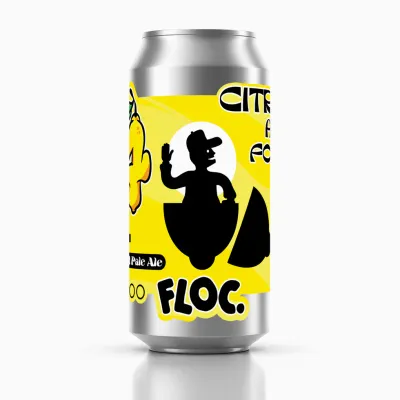 FLOC (UK) - Citra: All Four DDH Pale - DDH Pale Ale Citra - 5% - Canette 44cl