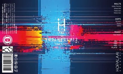 Hopalaa! - Abstract #12 // Hazy IPA Nectaron, Mosaic, Galaxy // 6.5% ABV - Canette 44cl