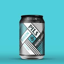 Siren (UK) - Siren Pils // Pilsner SANS GLUTEN // 4.8% - Canette 33cl