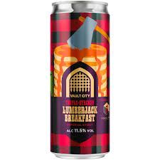 Vault City (UK SCT) - TRIPLE STACKEZD LUMBERJACK BREAKFAST // Imperial Pastry Stout Sucre brun Sirop d'érable // 11.5% - Canette 33cl
