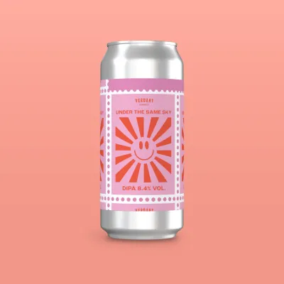Verdant (UK) - Under The Same Sky // TDHNDDIPA (Triple Dry Hopped No Dextrose Double IPA) - Citra, Mosaic &amp; Strata // 8,4% - Canette 44cl