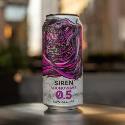 Siren (UK) - Soundwave AF // IPA sans alcool 0,5% - Canette 44cl