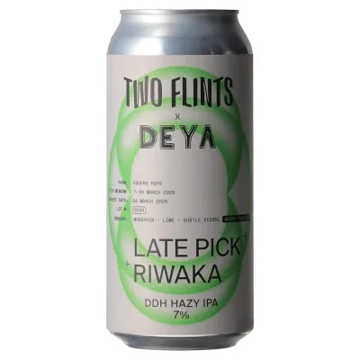 Two Flints (UK) - Early Pick Riwaka // Hazy IPA // 7% - Canette 44cl