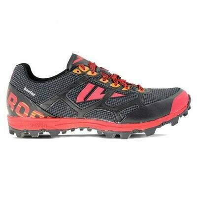 VJ Sports iRock 3 Unisex Fell Running Shoes (Black/Red)