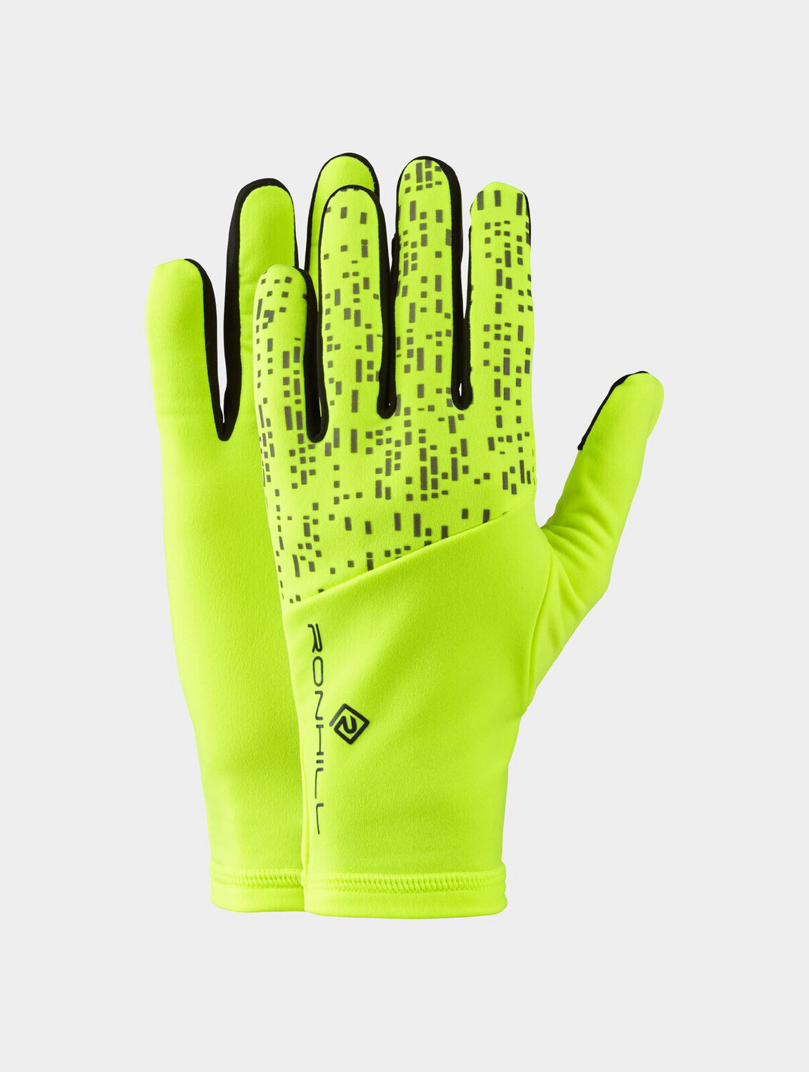 Ronhill Night Runner Gloves (Fluo Yellow/Reflect)