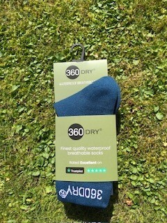 360 Dry water proof breathable socks