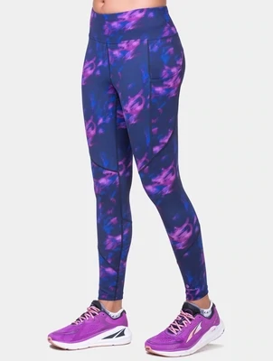 Women&#39;s Tech Tight (Dark Navy Blur)