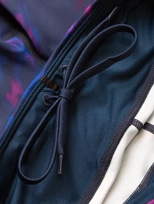 Women's Tech Tight (Dark Navy Blur)
