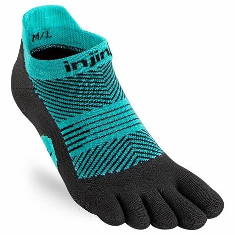 Injinji Women&#39;s Performance Run Lightweight Sock (No- Show)