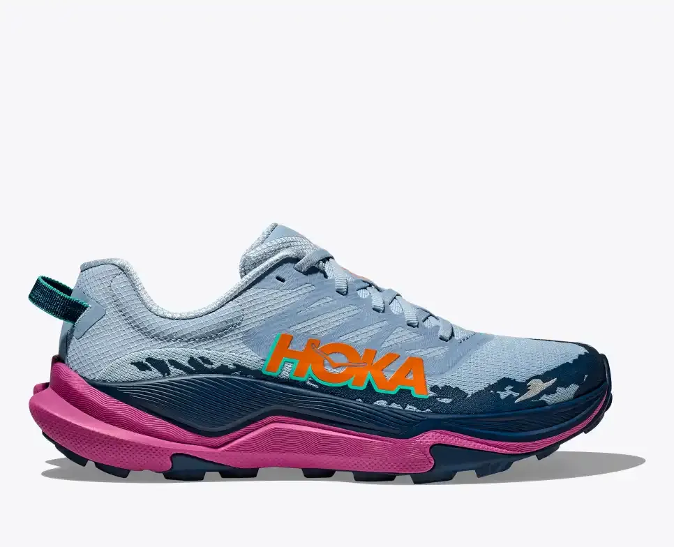 Women&#39;s HOKA Torrent 4, Size: UK 5.5, Colourway: Drizzle/ Fushia