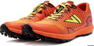 VJ Sports Spark Unisex Trail Running Shoe (Orange )