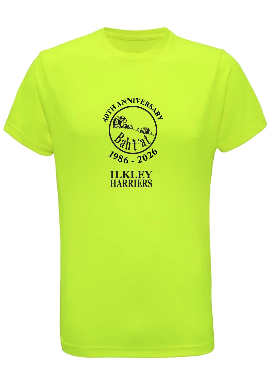 Men's Ilkley Harriers Anniversary T-Shirt