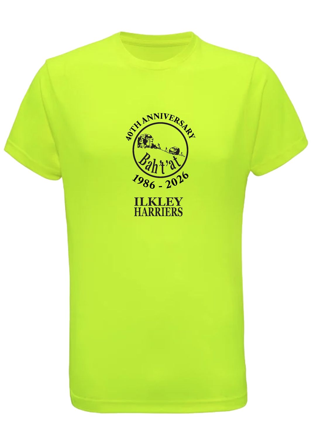Womens Ilkley Harriers Anniversary T-Shirt