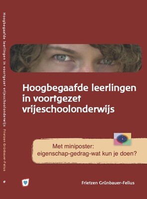 Boek 'Hoogbegaafde leerlingen in voortgezet vrijeschoolonderwijs'