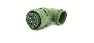 MS3108F-20-27S Milspec 90deg R/A Connector shell size 20 14pin female MS3108F-20-27S Milspec 90deg R/A Connector shell size 20 14pin female