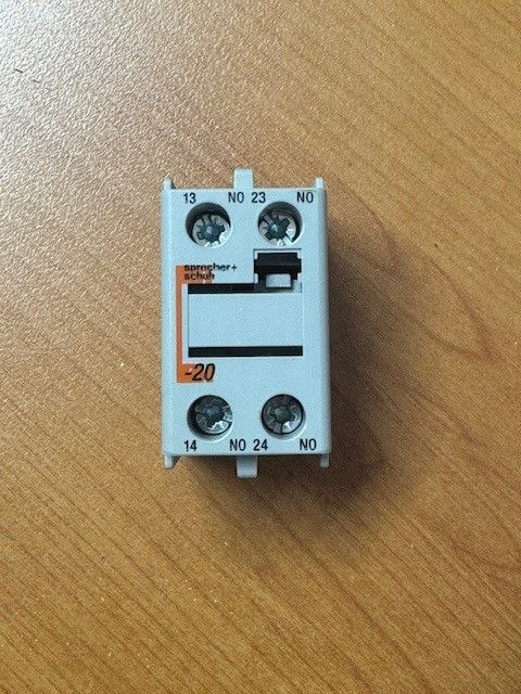 Aux contact block 2 no