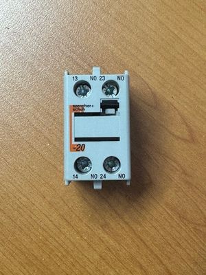 Aux contact block 2 no