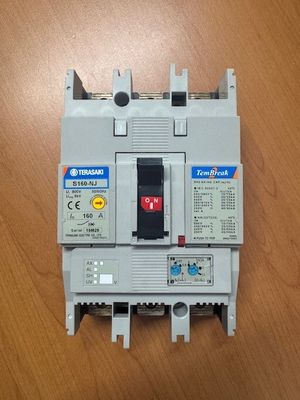S160NJ3160 TERASAKI TEMBREAK 2 MCCB 160 FRAME 36KA 3P 160A THERMAL MAGNETIC