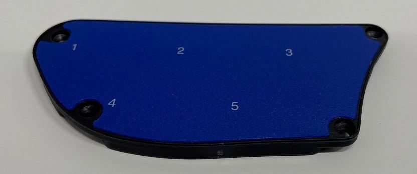 Scanreco Left Switch Plate (Plastic Only) — Part No. 10