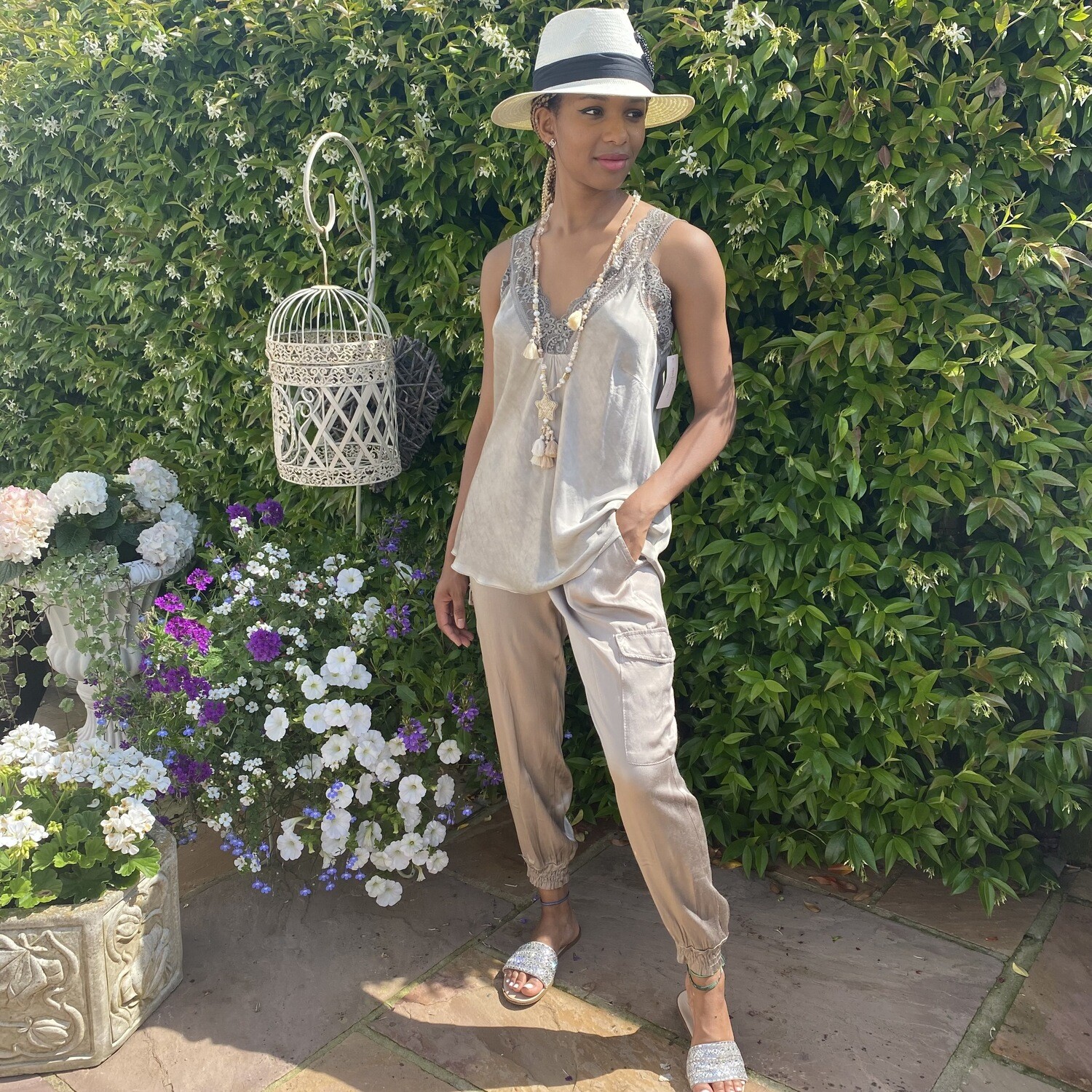 Silk Cami (mocha)