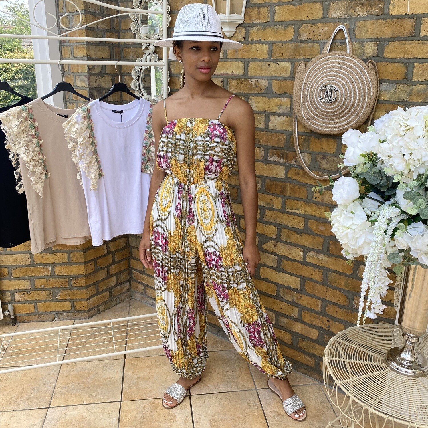 Vanity Pleated Jumpsuit