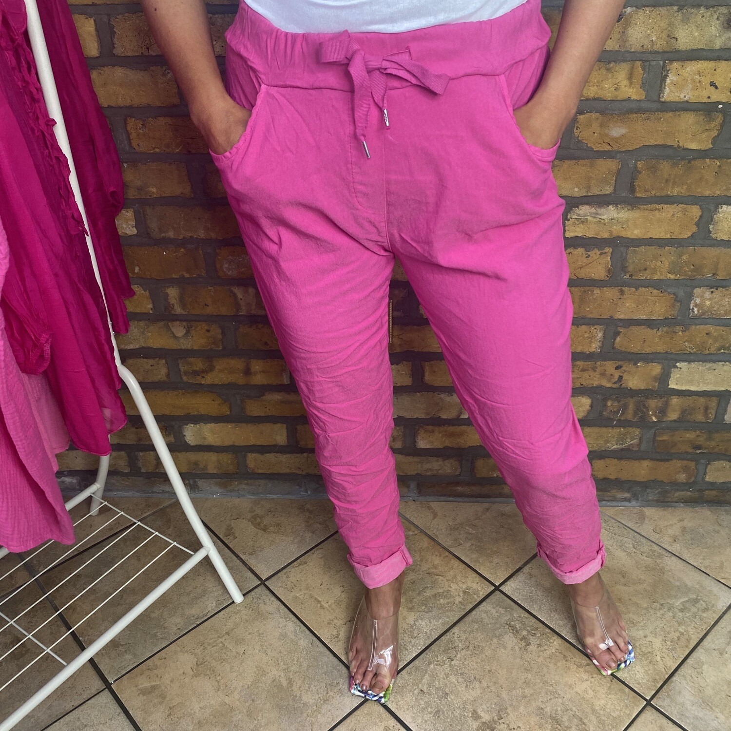 Magic Trouser (hot pink)