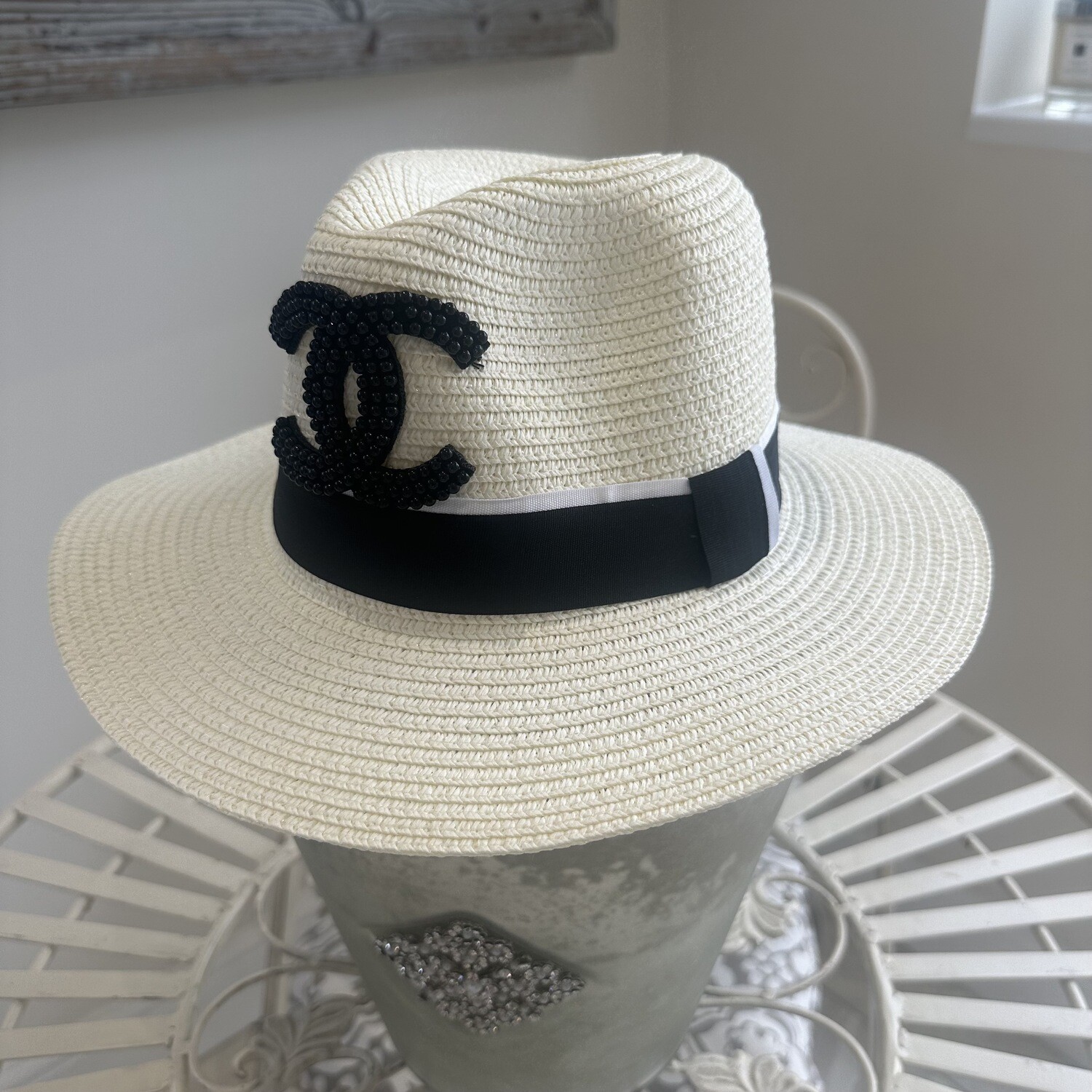 Cream Fedora Hat