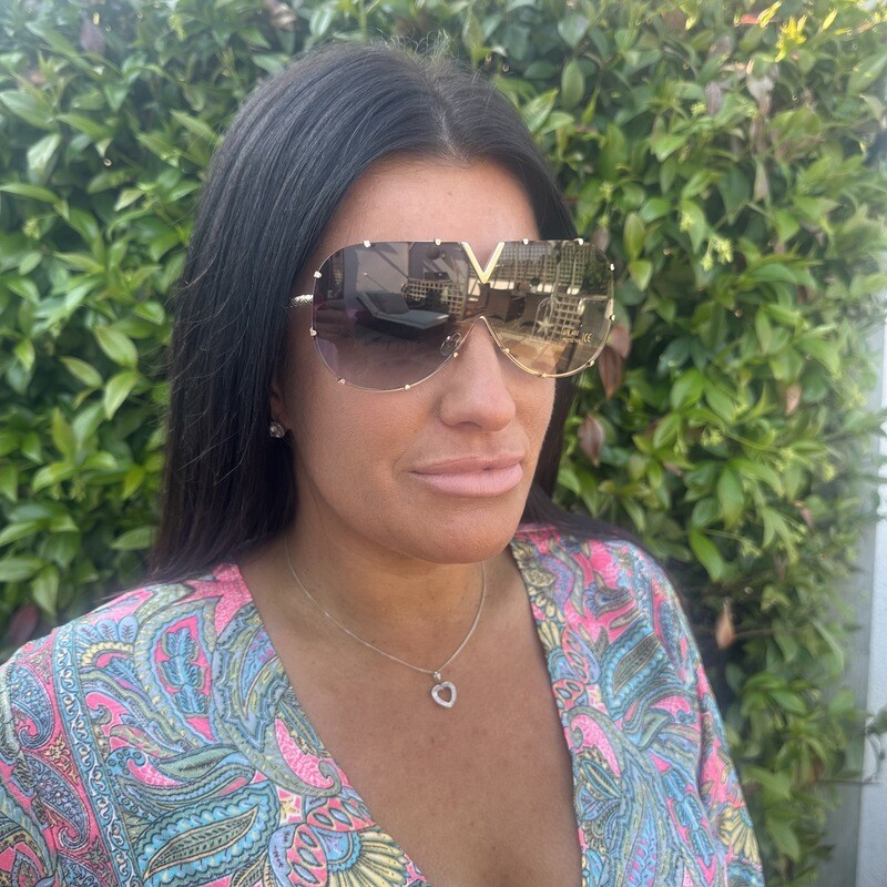 LV Inspired Sunglasses (black)