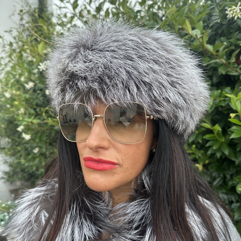 Silver Fox Headband