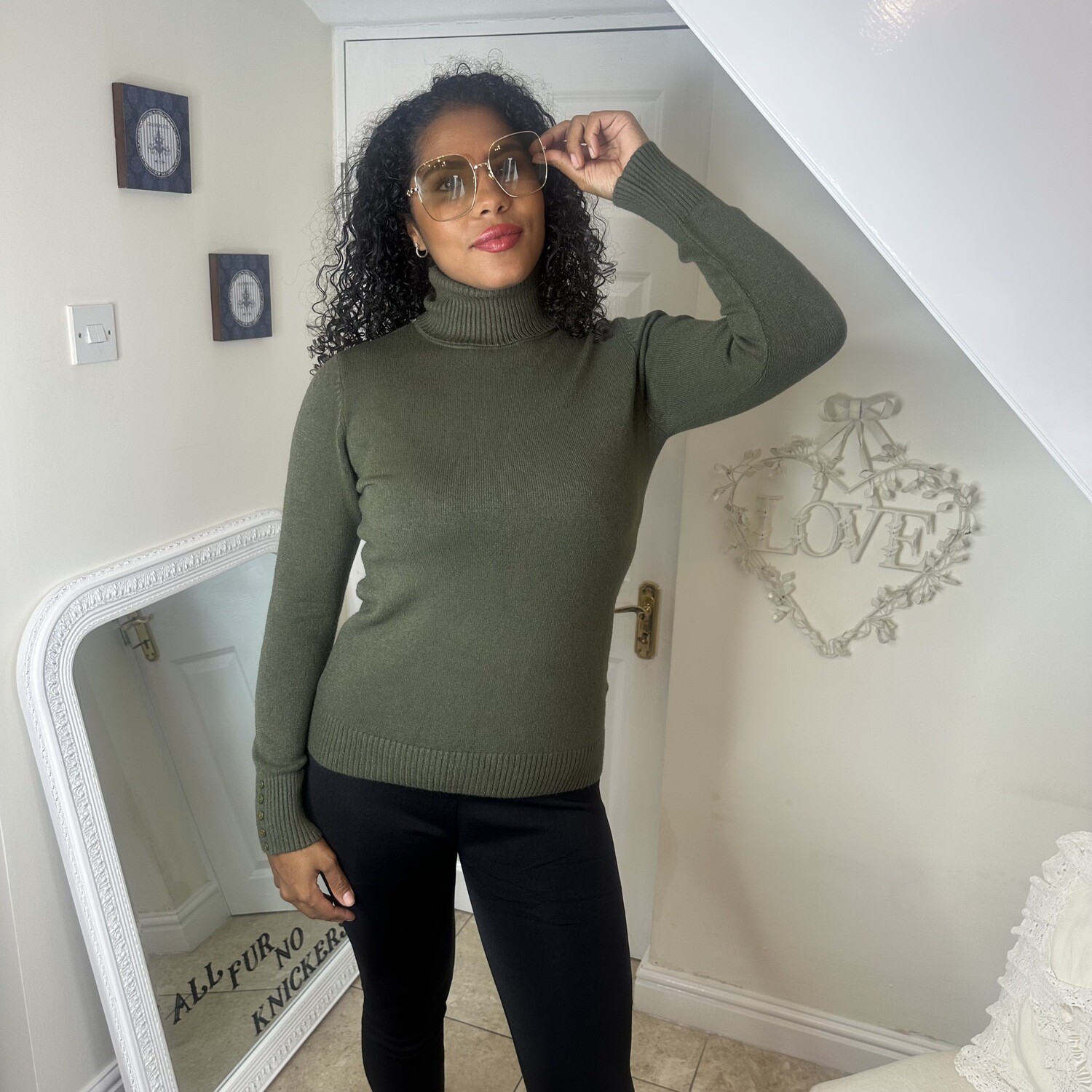 Roll Neck (khaki)