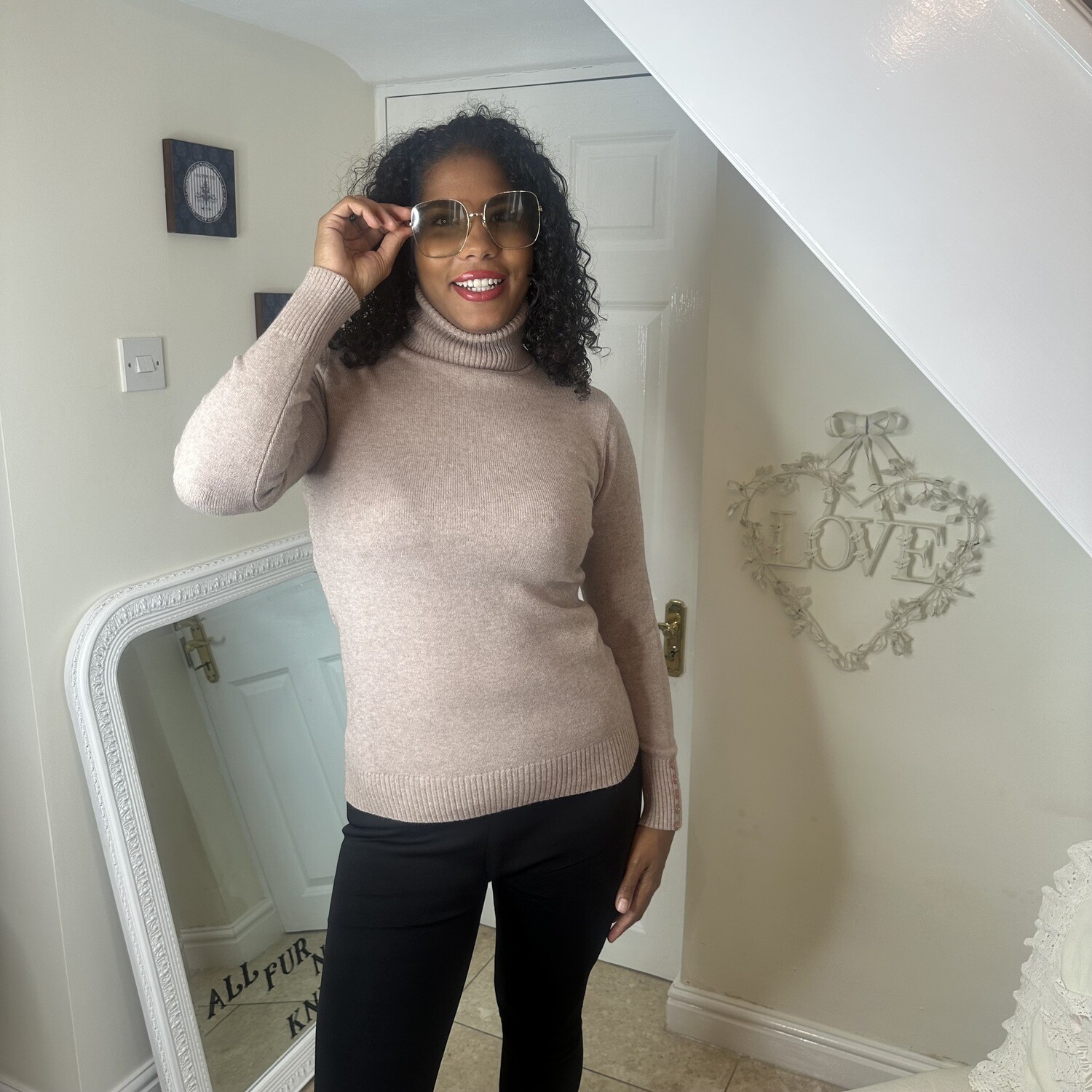 Roll Neck (oatmeal)