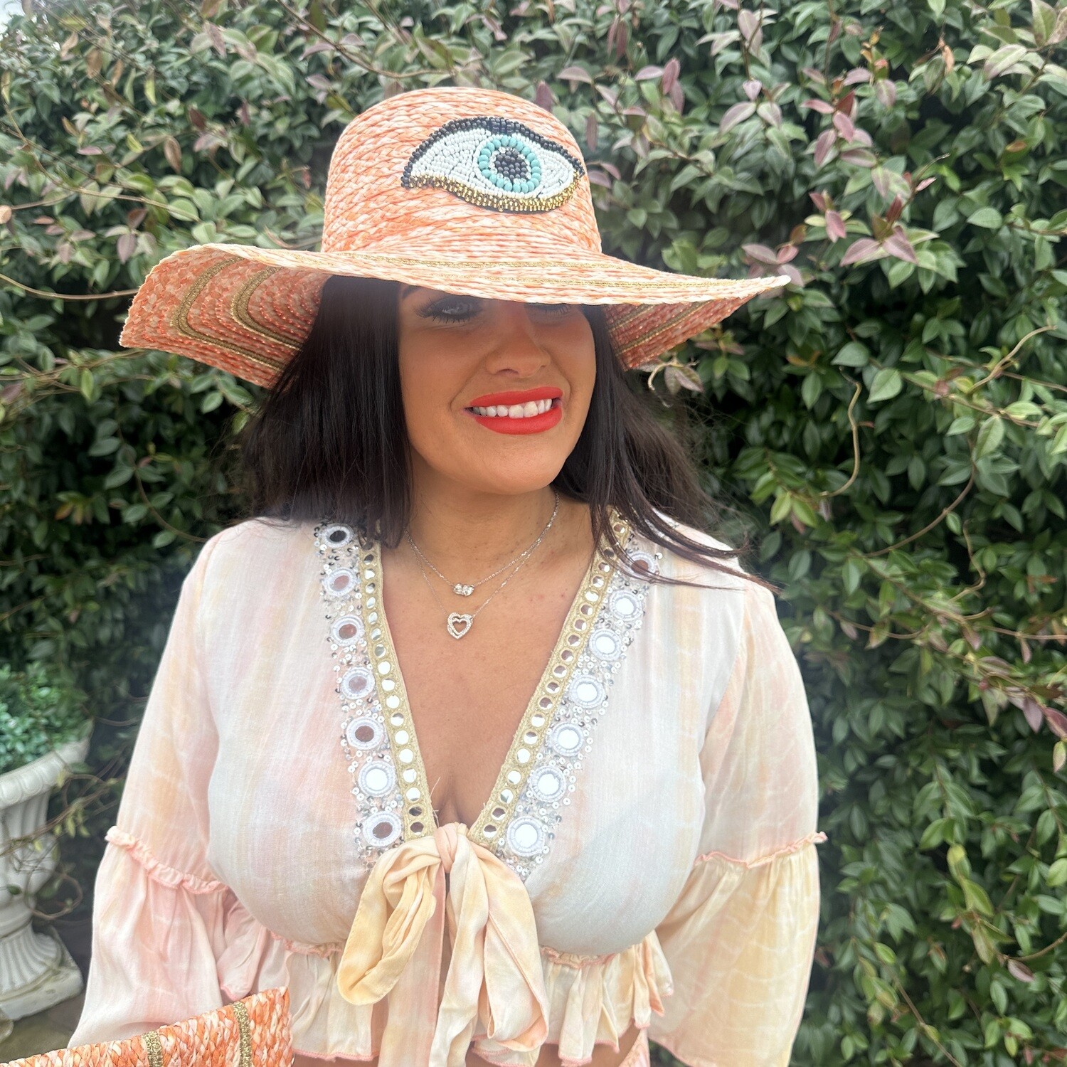 Orange Sun Hat