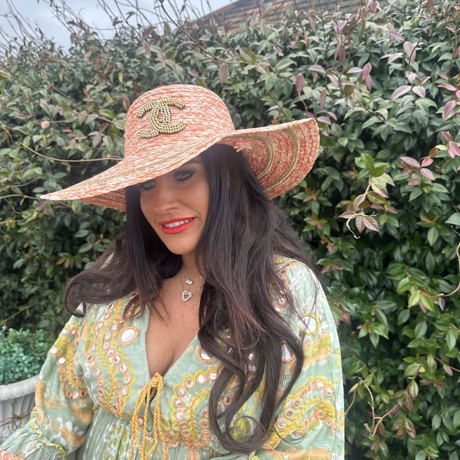 Orange Sun Hat