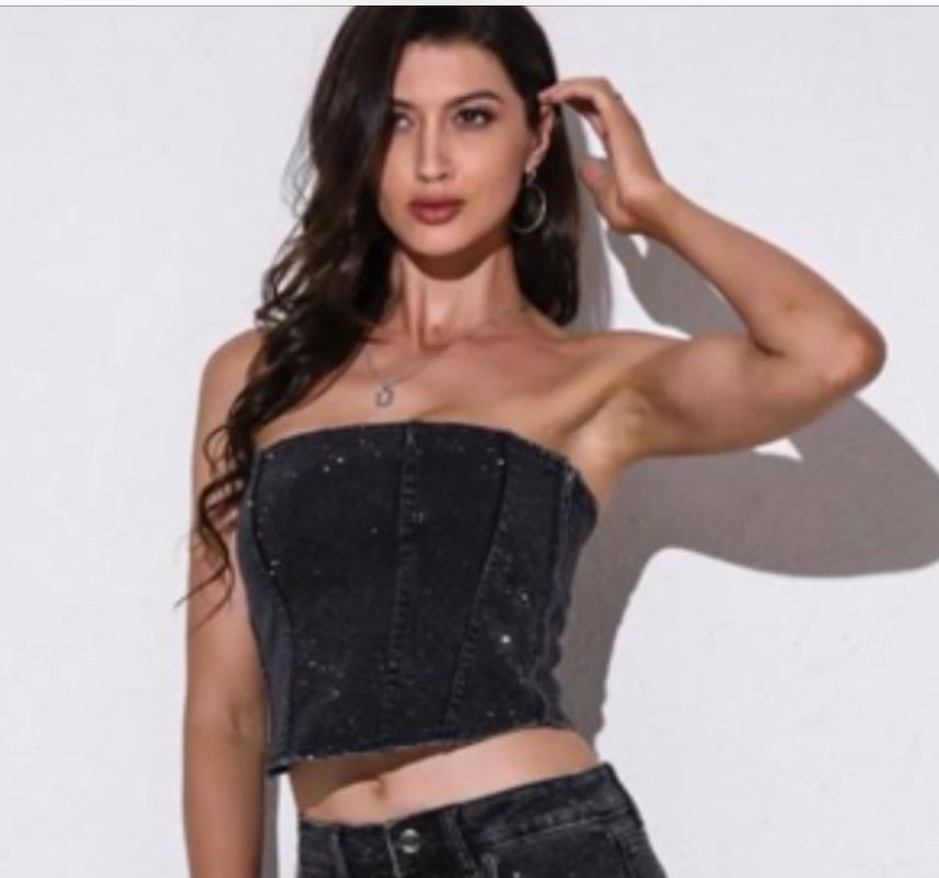 Super Sparkly Corset (black)