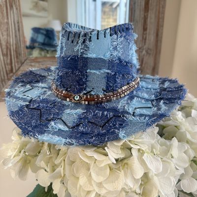 Denim Cowboy Hat J810
