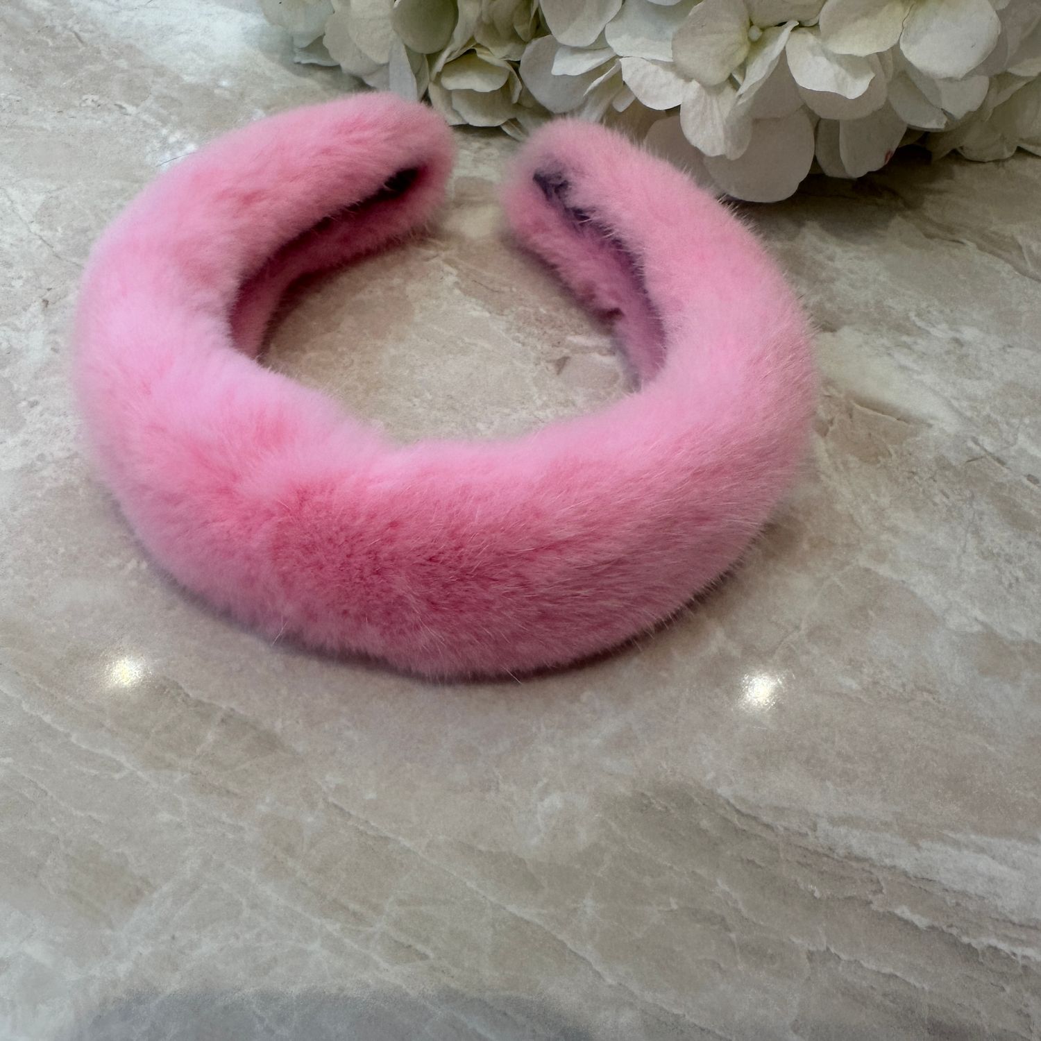 Mink Hair Band (pink)