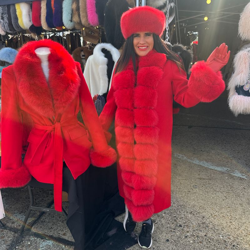 Princess Diana Coat (red)