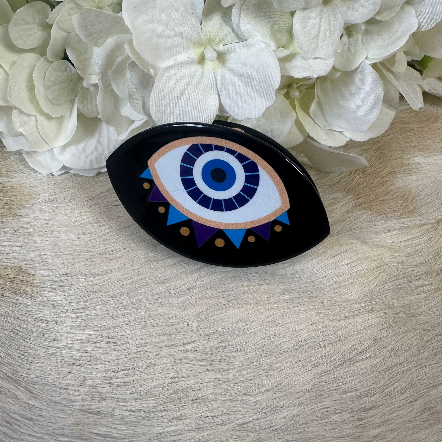 Evil Eye Hair Grip