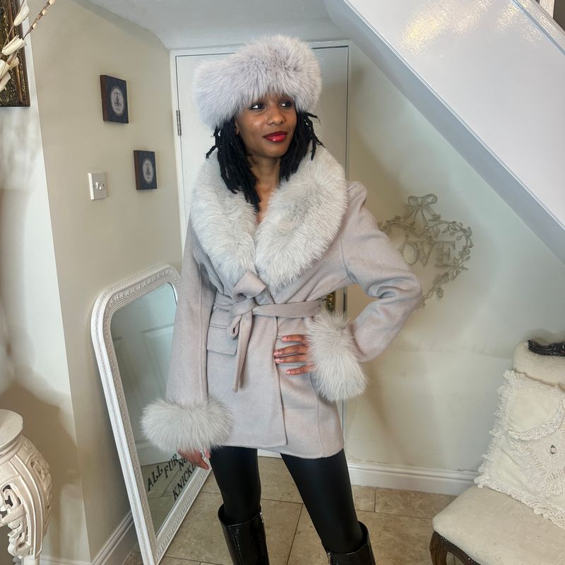 Princess Charlotte Coat (silver grey)