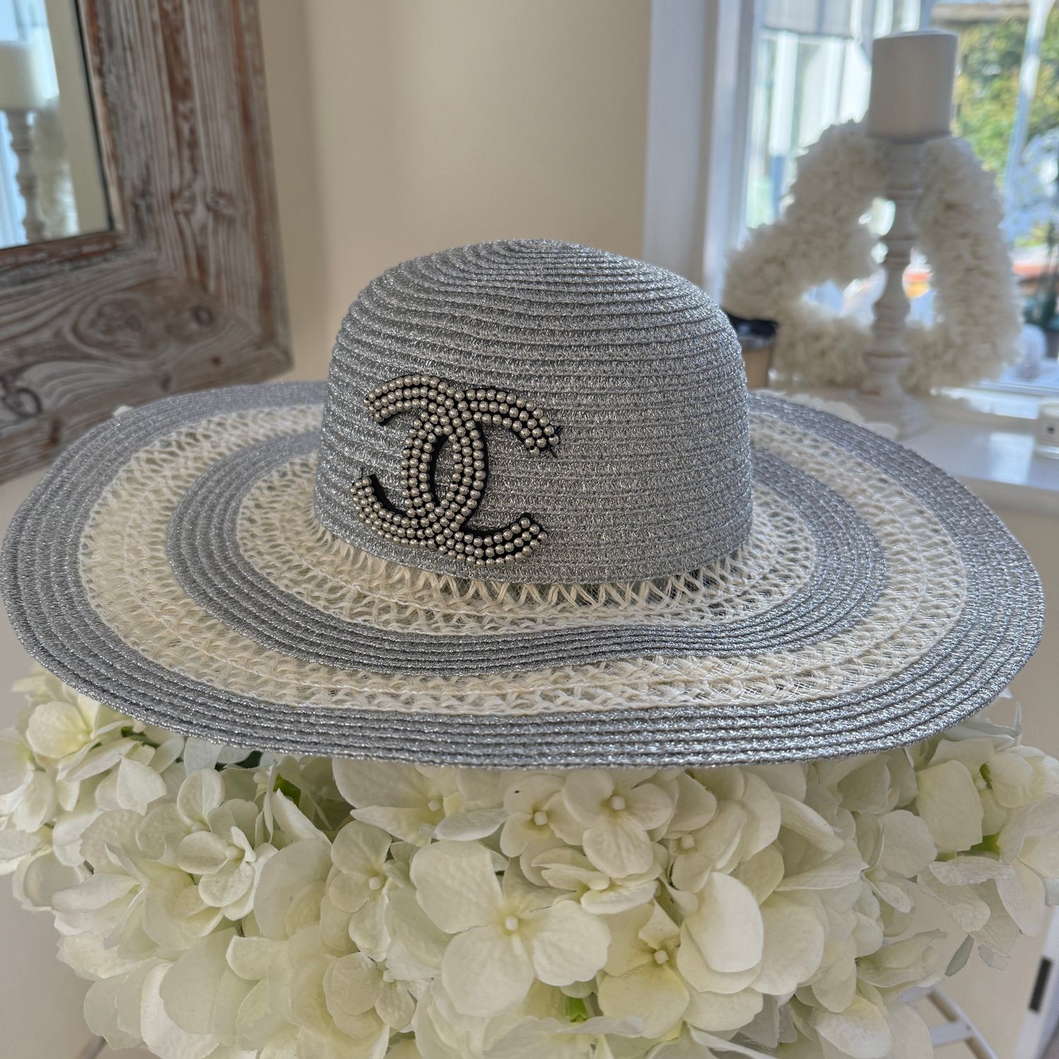 Silver Lurex Hat