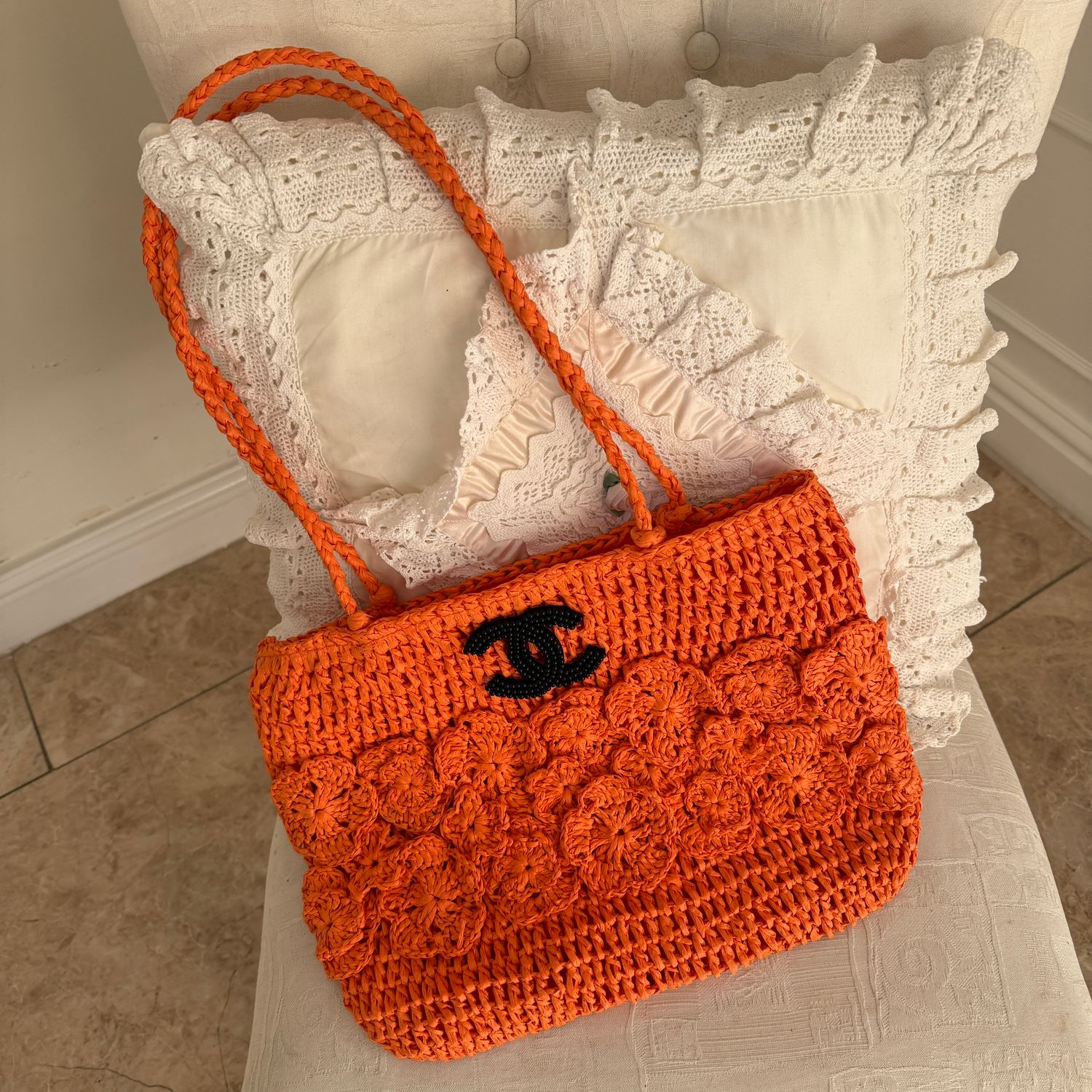 Crochet Bag (orange)