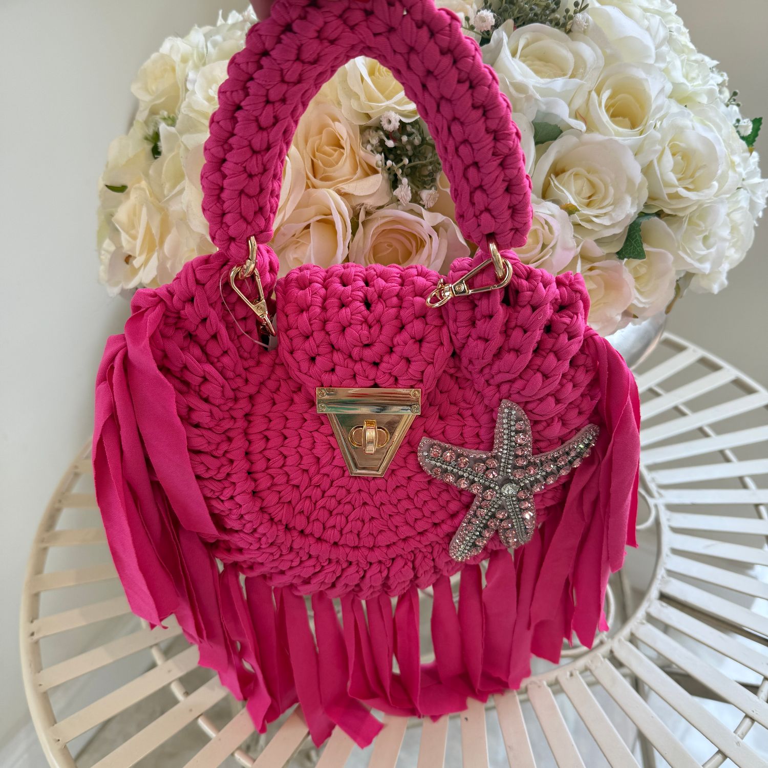 Super Soft Crochet (hot pink)
