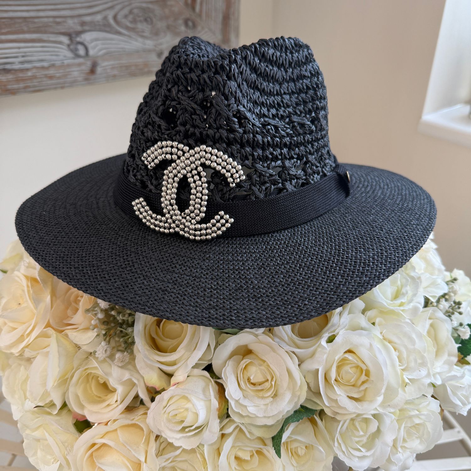 Crochet Hat (black)