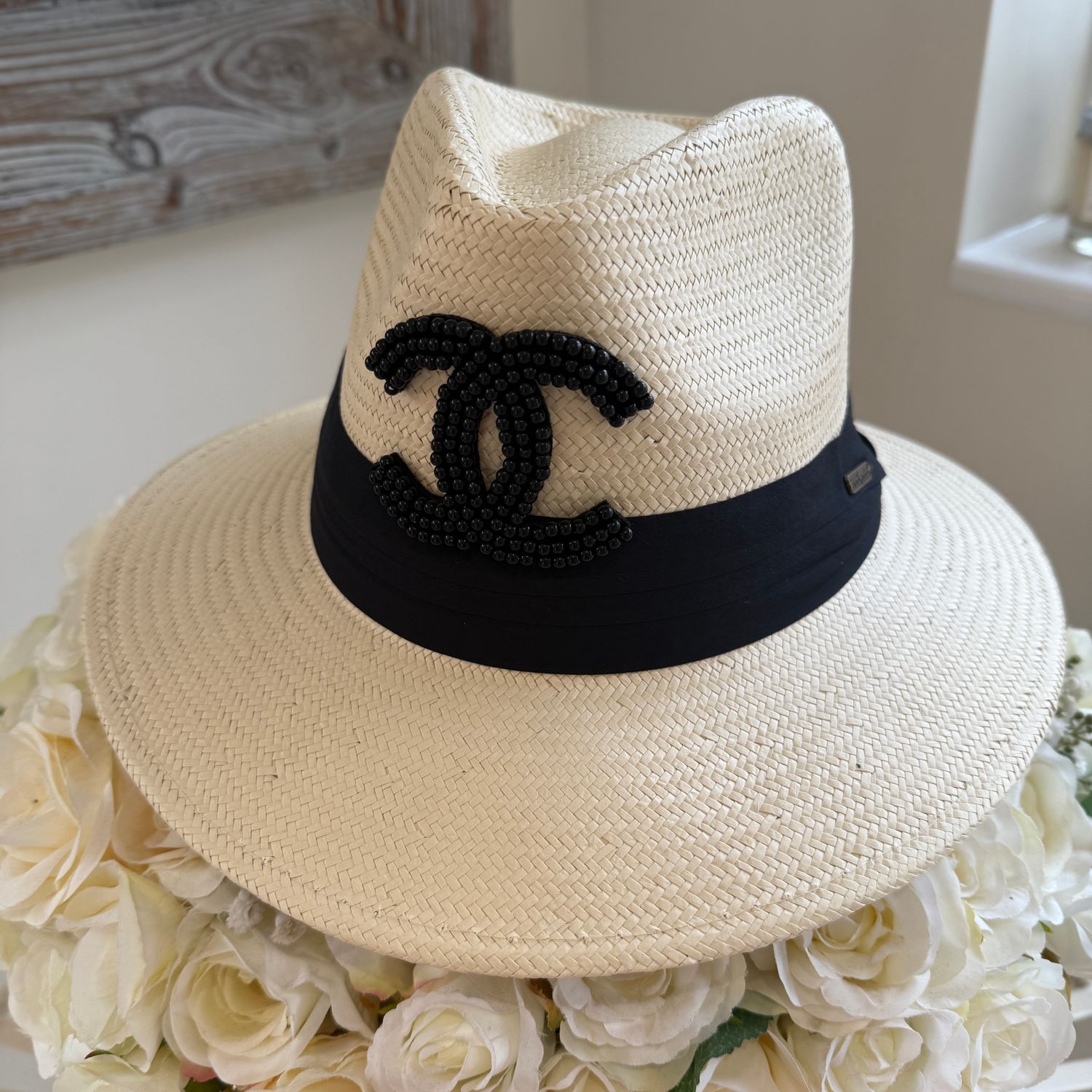 Beige Fedora Hat