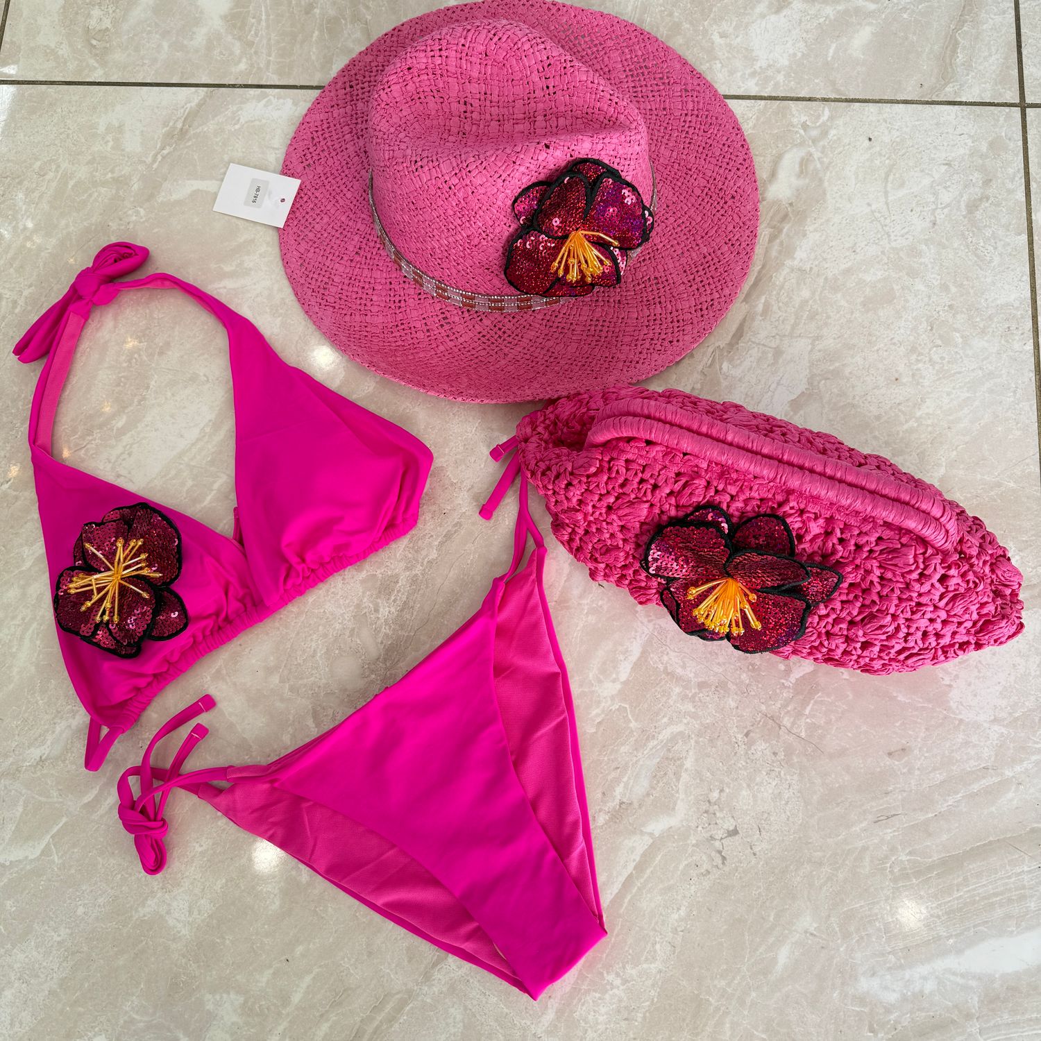 Banus Bikini (hot pink)